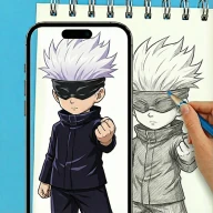 AR Draw Cartoon - Anime Sketch