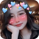 Kamera Emoji Mahkota Hati