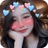 Kamera Emoji Mahkota Hati