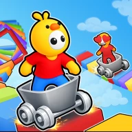 Obby Parkour: Going Cart Race
