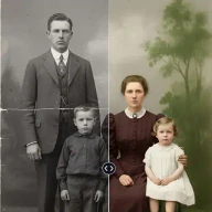 Restorasi Foto AI + Musik