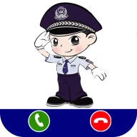 Policia de Niños Llamada Falsa