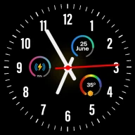 Inteligentny Zegrek Neon Zegar