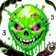 Crazy Color: Color by Number