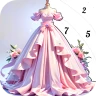 Princess Dress Coloring Game