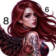 Epic Fantasy Color by Numbers