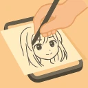 Lightbox draw - kertas kalkir