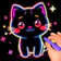 Glow Art Drawing - Doodle App