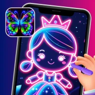 Neon Brush - Vẽ Phát Sáng