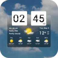 Sense Flip Clock & Weather