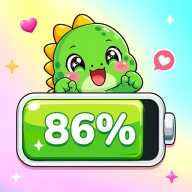 Emoji Battery: Status Bar Icon