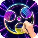 Finger Spinner: Vẽ Phát Sáng