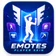 Emotes Player Skin