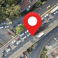 GPS ดาวเทียม โลก แผนที่ มุมมอง