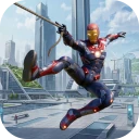 Hero Rope Flying- City Fighter
