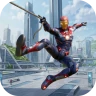 Hero Rope Flying- City Fighter