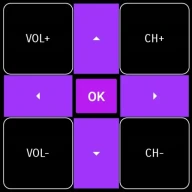 HiSense Smart TV Remote