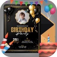 Birthday Invitation Card Maker