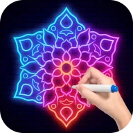 Doodle Magic: Glow Art Drawing