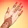 การออกแบบ mehndi: เล็บ