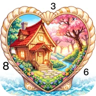Magical Forest Color by Number