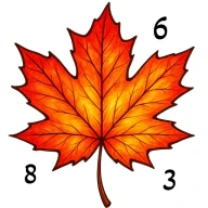 Golden Autumn: Color by Number