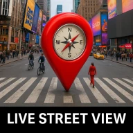 Peta Bumi GPS Satelit Langsung