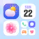 Theme: 4K Icon Pack & Widgets