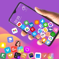 Rolling Icon: Hình Nền Động 3D