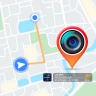 กล้อง GPS: แผนที่และเวลา