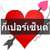 ทำนายเนื้อคู่กี่เปอร์เซ็นต์