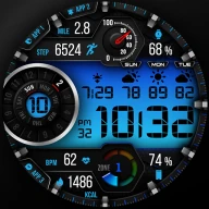 PER12 Digital Watch Face