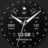 WFP 311 Modern watch face