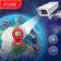 Live Cam Earth Map - GPS Cam