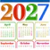 Lịch năm 2027