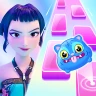 Music Hop: Dancing Ball Tiles