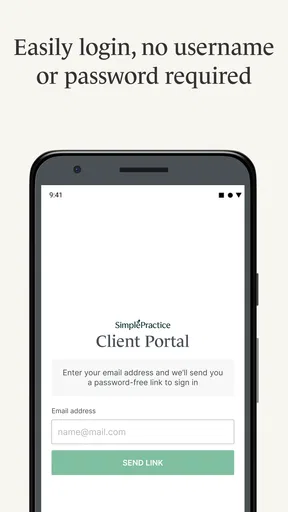 SimplePractice Client Portal