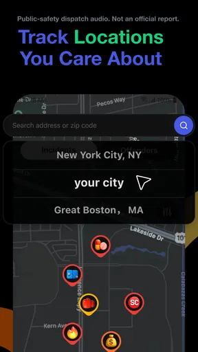 CrimeRadar: Dispatch Alerts