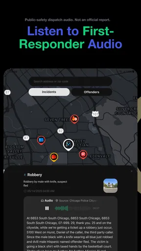 CrimeRadar: Dispatch Alerts