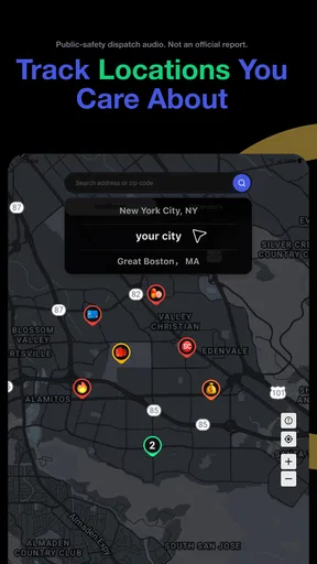 CrimeRadar: Dispatch Alerts