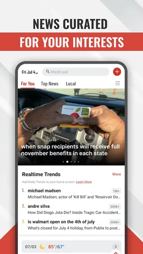 News Today: Local & Alerts