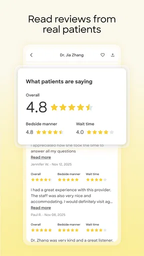 Zocdoc - Find and book doctors