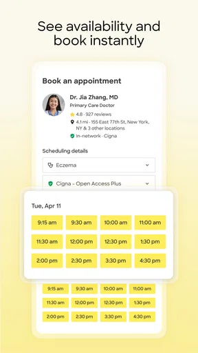 Zocdoc - Find and book doctors