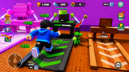 +1 Speed Obby Clicker