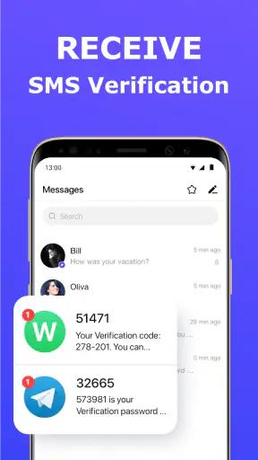 2nd Phone Number - Call & Text