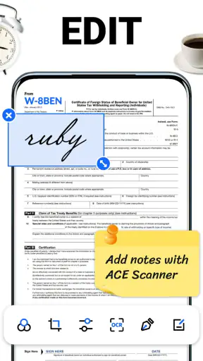 ACE Scanner - PDF Scanner App