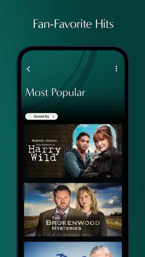 Acorn TV: Brilliant Mysteries