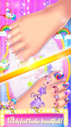 Acrylic Nails Makeover Salon