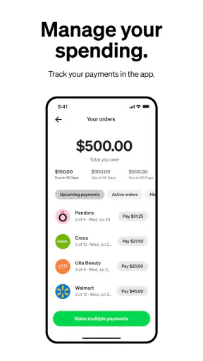 Afterpay: Pay over time
