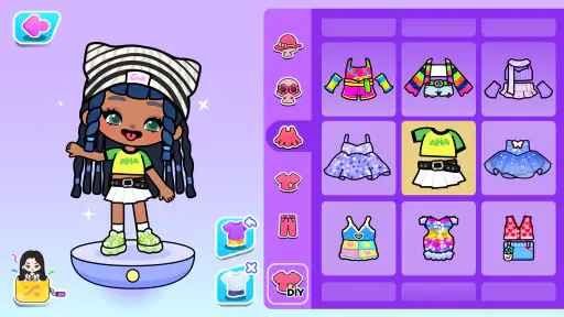 Aha World: Doll Dress-Up Game
